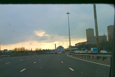 Picture of the M8 in Glasgow