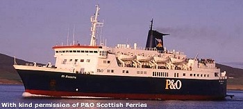 Picture of the St. Sunniva from P&O Scottish Ferries