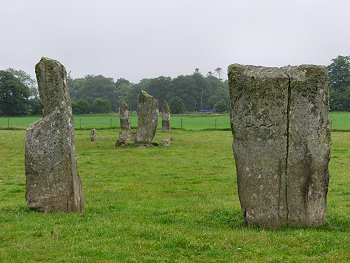 Picture of standing stones
