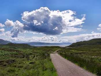 Picture of the view to the Sound of Mull