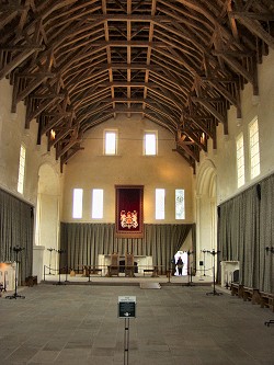 Picture of the interior of the Great Hall