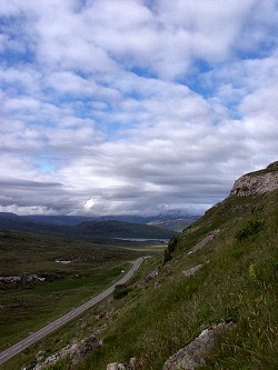 Picture of a view at Knockan Crag
