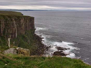 Picture of cliffs at Dunnet Head