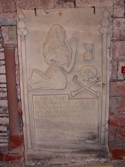 Picture of a grave stone