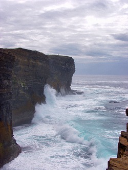 Picture of the cliffs
