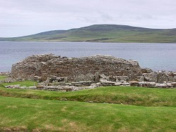 Picture of the Broch of Gurness